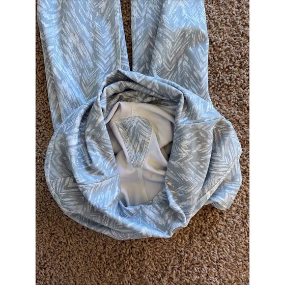 RBX Reebox 2pc Abstract Chevron Activewear Workout Yoga Running Set Women Small - Picture 7 of 11